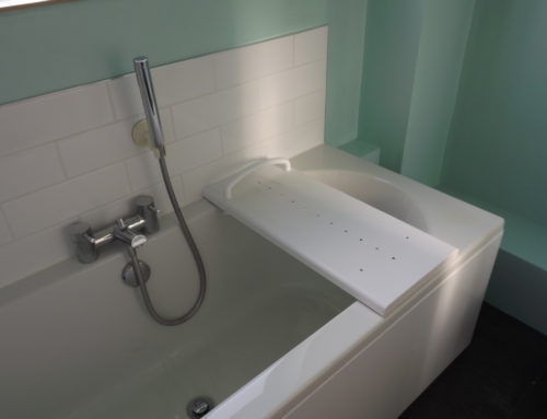 Myco Adjustable Bathboard with Handle (MBAX)